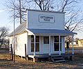 The old bank in Cottonwood, Texas