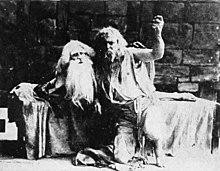 Hobart Bosworth (right) in The Count of Monte Cristo (1908) Count of Monte Cristo 1908.jpg