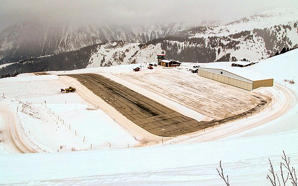 Courchevel's Altiport