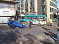 Crash in Liverpool 22 May 2013 junction of Victoria and Sir Thomas streets