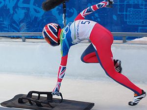 Départ de skeleton Amy Williams.jpg