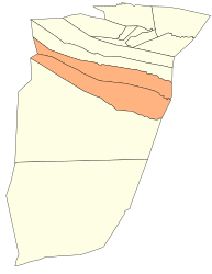 District de Mansourah - Carte