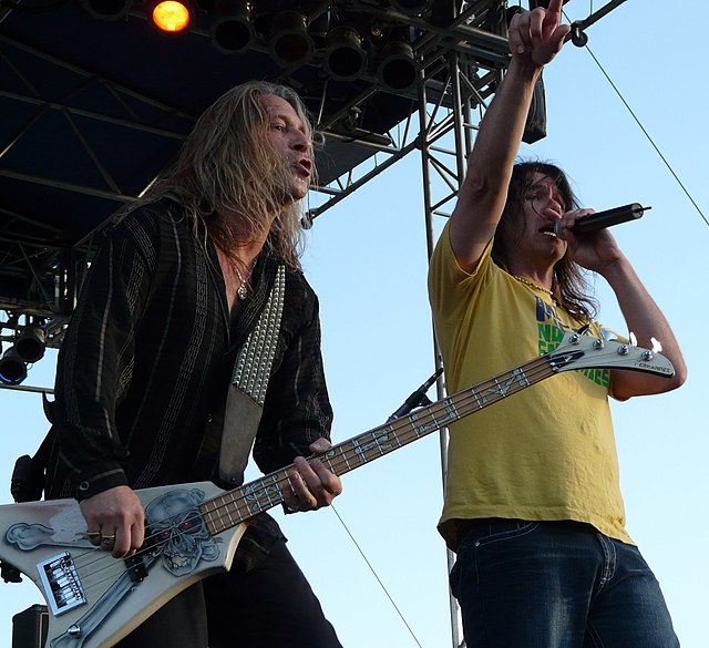 Slaughter performing on June 21, 2008 in West Fargo, North Dakota