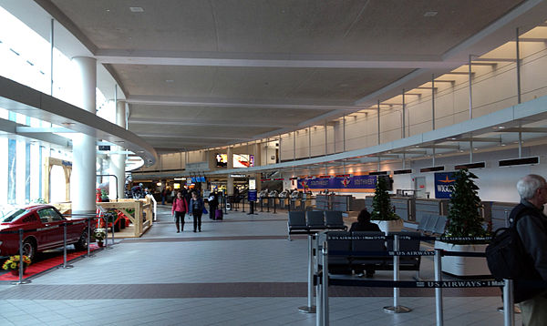 Terminal of Manchester Airport