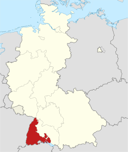 Baden (del Sud) - Localizzazione