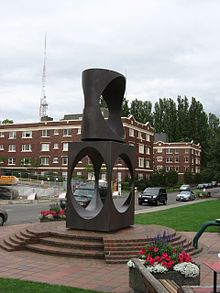 Changing Form sculpture in Seattle's Kerry Park