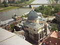 Dresden Blick von der Frauenkirche auf die Akademie der Bildenden Künste 1.JPG