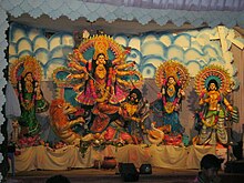 Durga Puja in Bangladesh Durga Puja celebrations in Bangladesh.jpg