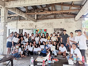 Group photo of organizers and participants