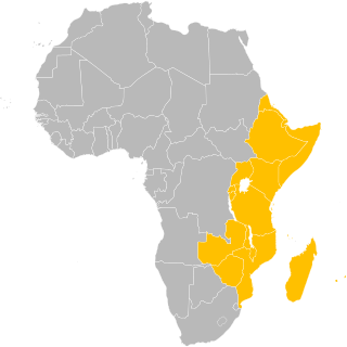 East Africa Eastern region of the African continent