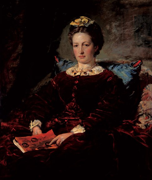 Portrait of Effie Millais (1873), Perth Museum and Art Gallery