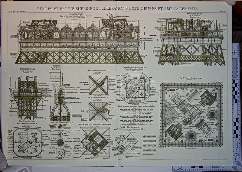 File:Eiffel Tower plans 21.jpg