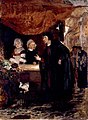 Erik Walkendorf møter Dyveke Sigbrittsdatter og mor Sigbrit i Bergen (1876)