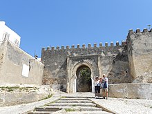 Entrance to the Kasbah of Tangier Ein Tor der Casbah.jpg