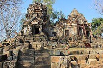 Vatekfnomas templis (1027) 9km no Battambangas, Kambodža.