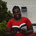 Elizabeth Mwangi librarian in Kenya