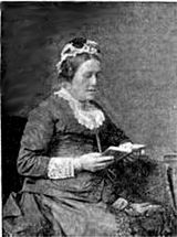 Photograph of Elizabeth Stirling by her husband F.A. Bridge