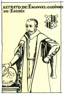 Emanuel Godinho de Eredia (in Declaraçam de Malaca e India Meridional com o Cathay, 1613).png