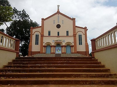 Cathédrale Notre Dame de l'Immaculée Conception Porto-Novo. Photograph: Rachad sanoussi
