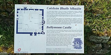 Explanation sign at Ballymoon Castle.jpg