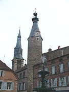 Clocher de l'église et Tour de l'horloge