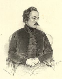 Franz Eybl litográfiája (1843)