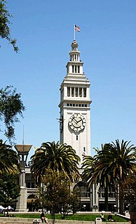 Embarcadero (San Francisco) thoroughfare in San Francisco, United States