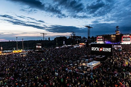 Festival site Rock am Ring 2017