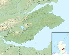 Mapa lokalizacyjna Fife