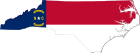 Flag-map of North Carolina.svg