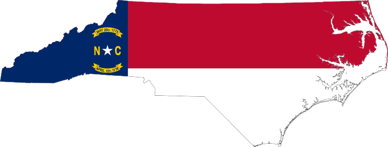 File:Flag-map of North Carolina.svg