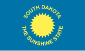 Flag of South Dakota (1909 – 1963)