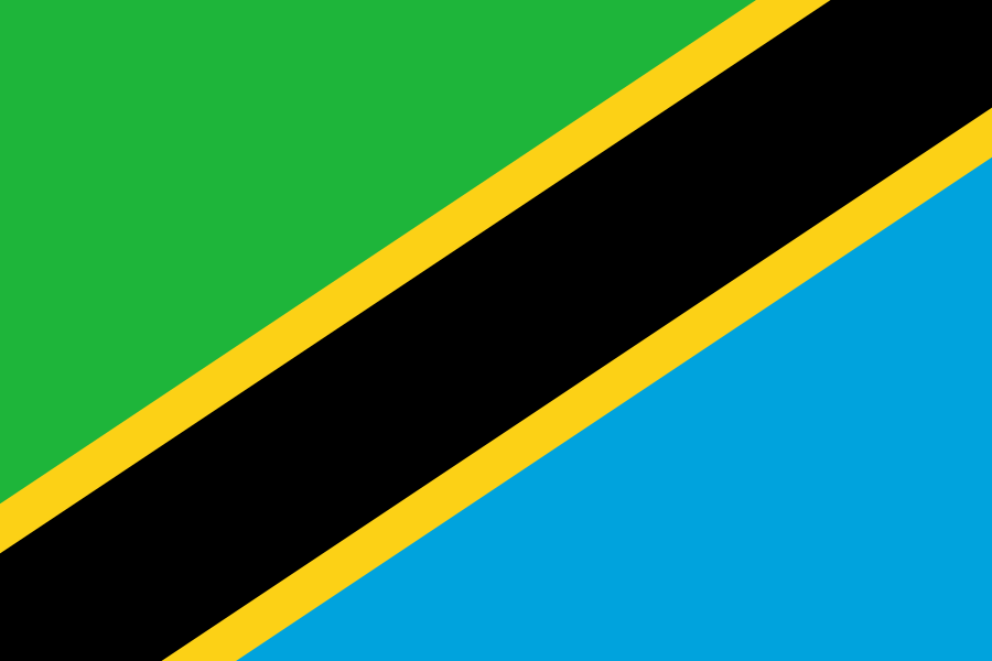 85px default Tanzanya bayrağı