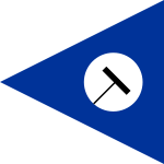 Flag of the Command of an Armoured Brigade of the Royal Hungarian Defence Forces (1939).svg