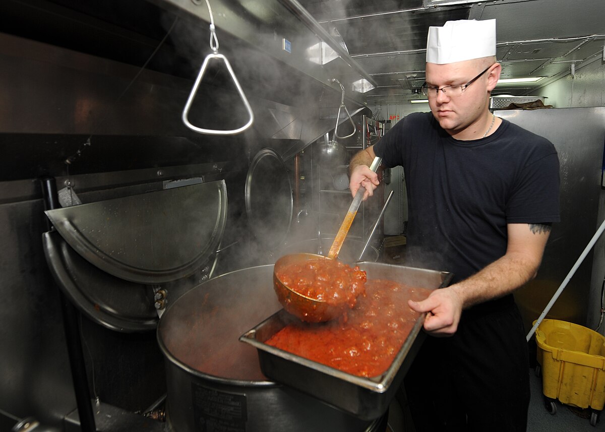 Sailor Salt Cooking. Military Kitchen. The History Cook: manual of Naval Cookery. Cook dinner предложение