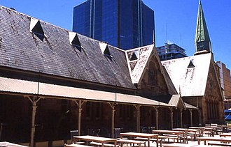 Former technical college, now Greenwood Hotel, North Sydney, November 2007. Former Technical College now Greenwood Hotel-1.jpg