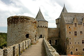 Северная стена замка