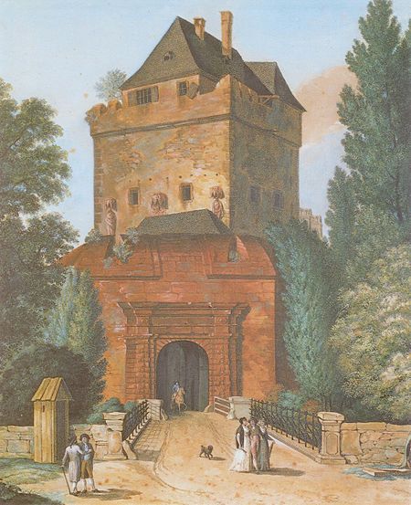 Frankfurt Gallustor vor 1809