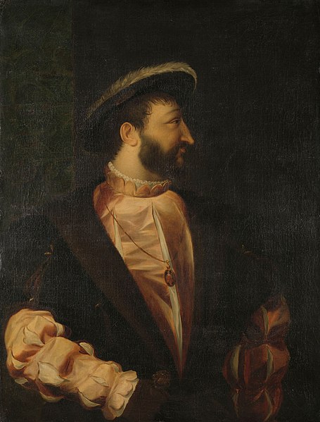 File:Frans I (1494-1547), koning van Frankrijk Rijksmuseum SK-A-475.jpeg