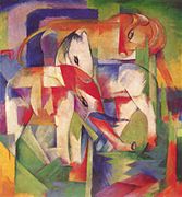 Elefant, Pferd, Rind, Winter (1913–14)