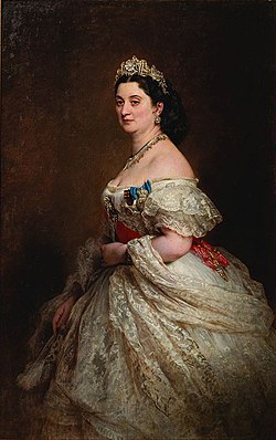 Franz Xaver Winterhalter - Portrait of Samegrelo Queen – Ekaterine Chavchavadze-Dadiani.jpg