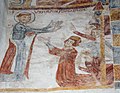 Fresco at the Church of St Vigor de Neau.