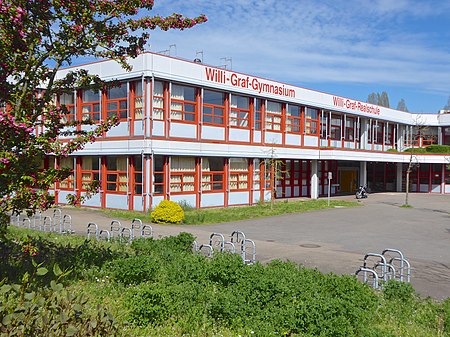 Frontansicht Willi Graf Schulen Saarbruecken 2016