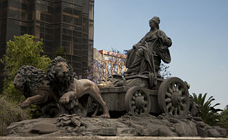 Fuente de Cibeles, 2013 Fuente de Cibeles en Mexico.jpg