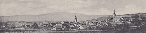 Panorama von Göllheim ca. 1911 - Germany