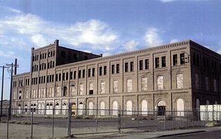 Beet Sugar Factory Building, built in 1906 (NRHP)