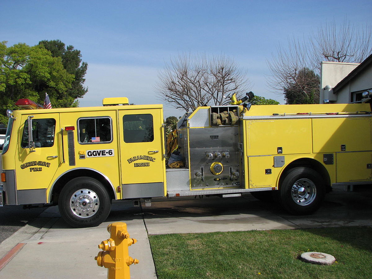 File Garden Grove Fire Dept Paramedic Engine Flickr Highway