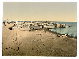 General view, Tyre, Holy Land, (i.e., Lebanon)-LCCN2002725061.jpg