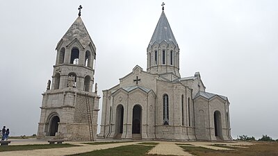 Ghazanchetsots Cathedral Sep 2015.jpg