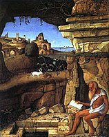 Ο Άγιος Ιερώνυμος στην έρημο, μεταξύ 1480 και 1505, Ουάσινγκτον, National Gallery of Art